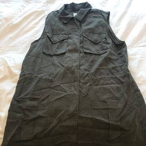 Military Green vest